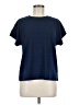 Ellen Tracy Blue Short Sleeve Top Size M - photo 1