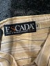 Escada 100% Silk Stripes Ivory Blouse Size EU 34 / US 4 - photo 7