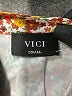 VICI 100% Polyester Floral Orange Casual Dress Size S - photo 7