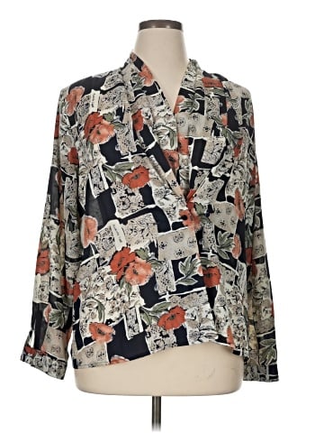 Anna 3/4 Sleeve Blouse (view 1)