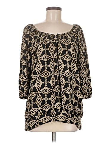 AK Anne Klein 3/4 Sleeve Blouse (view 1)