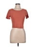 Hyfve Orange Short Sleeve Top Size L - photo 1