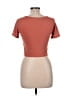Hyfve Orange Short Sleeve Top Size L - photo 2