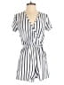 Justify Stripes White Romper Size S - photo 1