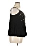 Jennifer Lopez 100% Rayon Black Sleeveless Blouse Size XL - photo 4
