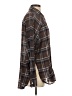 Lovestitch 100% Cotton Plaid Brown Long Sleeve Button-Down Shirt Size S - photo 4