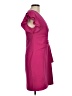 DKNY Solid Pink Cocktail Dress Size 6 - photo 4