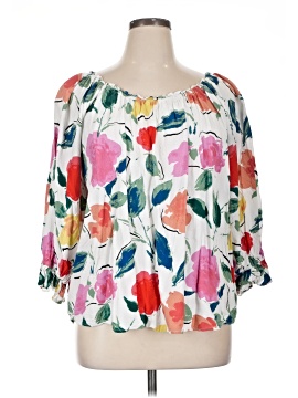 Chic Soul (Chicsoul.Com) 3/4 Sleeve Blouse