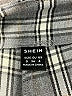 Shein Plaid Gray Casual Pants Size S - photo 7