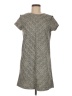 Zara Basic Chevron-herringbone Gray Casual Dress Size M - photo 1