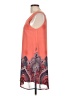 Blu Pepper 100% Polyester Paisley Orange Casual Dress Size L - photo 5