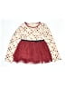 Matilda Jane 100% Polyester Polka Dots Burgundy Dress Size 8 - photo 1