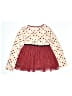 Matilda Jane 100% Polyester Polka Dots Burgundy Dress Size 8 - photo 2