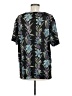 Teddi Black Short Sleeve Blouse Size M - photo 2