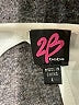 2b bebe Silver Short Sleeve Blouse Size L - photo 7