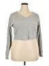 Unbranded Marled Solid Gray Pullover Sweater Size XXL (estimated) - photo 1