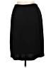 St. John Solid Black Casual Skirt Size 10 - photo 2