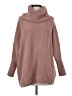 Jessica Simpson 100% Polyester Brown Turtleneck Sweater Size XS - photo 1