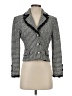 St. John Couture Houndstooth Black Gray Blazer Size 4 - photo 1