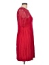 Sandro Red Cocktail Dress Size Lg (3) - photo 4