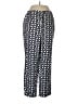 Boden 100% Linen Print Blue Linen Pants Size 10 - photo 1