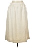 Unbranded Solid Ivory Casual Skirt Size L (estimated) - photo 1
