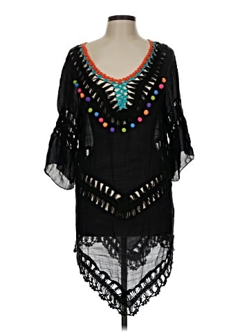 Beach by Exist 3/4 Sleeve Blouse (view 1)