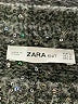Zara Metallic Gray Turtleneck Sweater Size S - photo 7