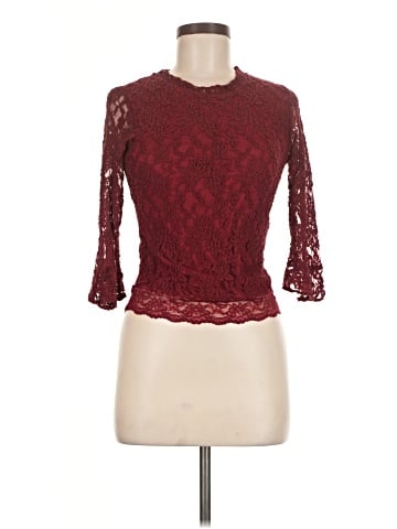 Index 3/4 Sleeve Top (view 1)