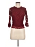 Index Burgundy 3/4 Sleeve Top Size M - photo 1
