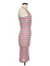 Love Stripes Gray Casual Dress Size M - photo 4