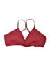 Assorted Brands Solid Burgundy Swimsuit Top Size M - photo 1