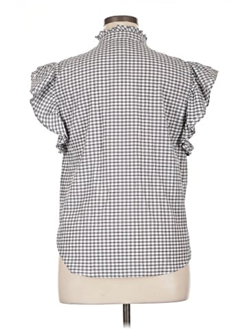 Industry Sleeveless Button-Down Shirt (view 2)