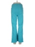 Discount Divas Color Block Teal Casual Pants Size L - photo 2