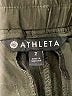 Athleta 100% Linen Solid Green Shorts Size 2 - photo 3