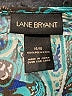 Lane Bryant 100% Polyester Teal 3/4 Sleeve Blouse Size 14 - 16 Plus - photo 7