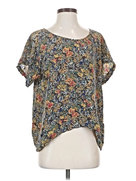 Assorted Brands Short Sleeve Silk Top
