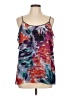 Calvin Klein 100% Polyester Purple Sleeveless Blouse Size L - photo 1
