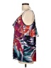 Calvin Klein 100% Polyester Purple Sleeveless Blouse Size L - photo 5