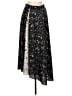ASOS 100% Polyester Paisley Black Formal Skirt Size 6 - photo 1
