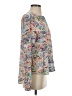 Maeve Print Blue Long Sleeve Blouse Size 0 - photo 4
