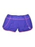 Reebok 100% Polyester Color Block Purple Athletic Shorts Size M - photo 1