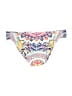 Bar III Print Ivory Blue Swimsuit Bottoms Size M - photo 2