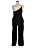 Crystal Doll Solid Black Jumpsuit Size XL - photo 2