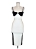 Boohoo Color Block Gray Cocktail Dress Size 6 - photo 1