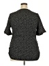 Madison + Hudson Polka Dots Black 3/4 Sleeve T-Shirt Size 2X - photo 2