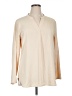 Timeson 100% Polyester Ivory Long Sleeve Blouse Size XL - photo 1