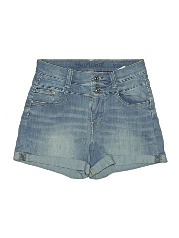 Wallflower Denim Shorts (view 1)