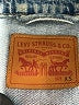 Levi's 100% Cotton Blue Denim Jacket Size XS - photo 6