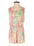 Lilly Pulitzer 100% Polyester Paisley Pink Romper Size XXS - photo 1